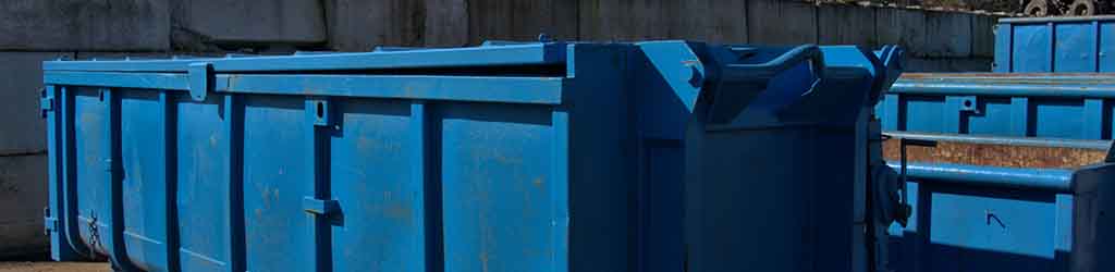 Containers op locatie